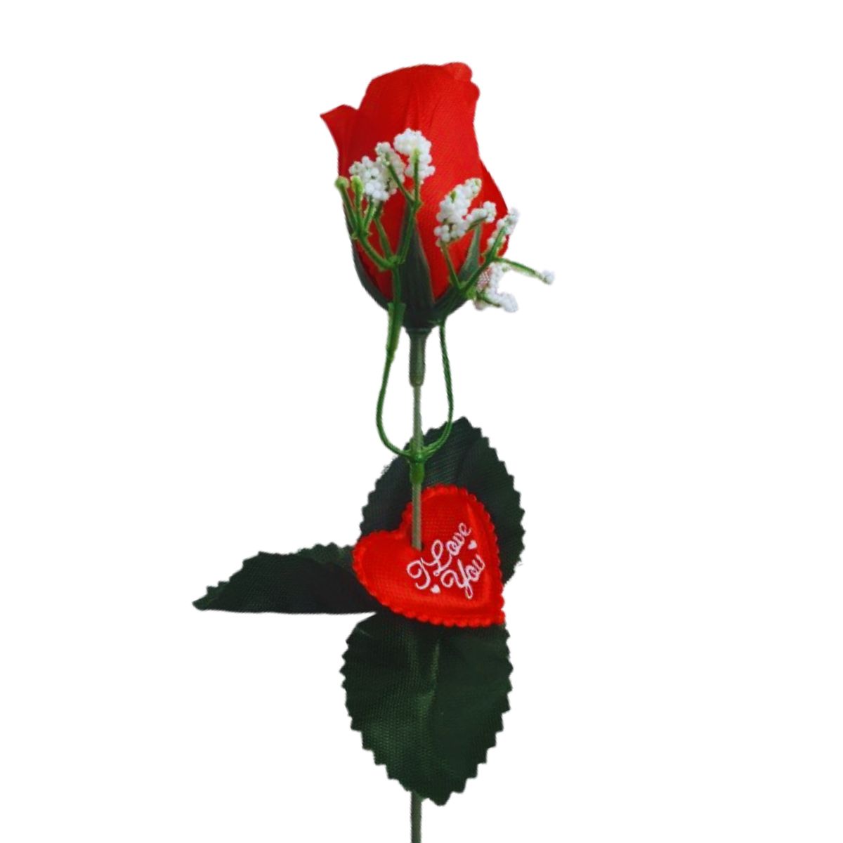 Rosa Artificial C/ Tag Coração Amor Love Dia Das Mães / Namorados Rosa Artificial C/ Tag Coração Amor Love Dia Das Mães / Namorados